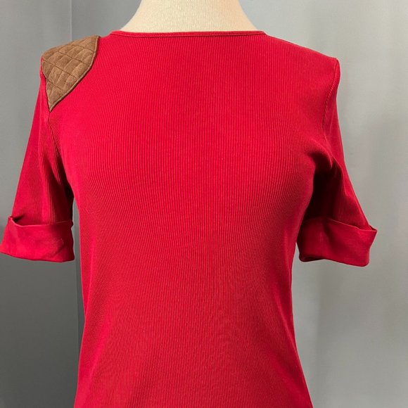 Ralph Lauren Red Top - Picture 1 of 6